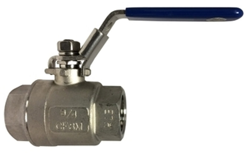 Midland Industries 949166 Ball Valve, 1-1/4 in Connection, FPT, 1000 psi Pressure