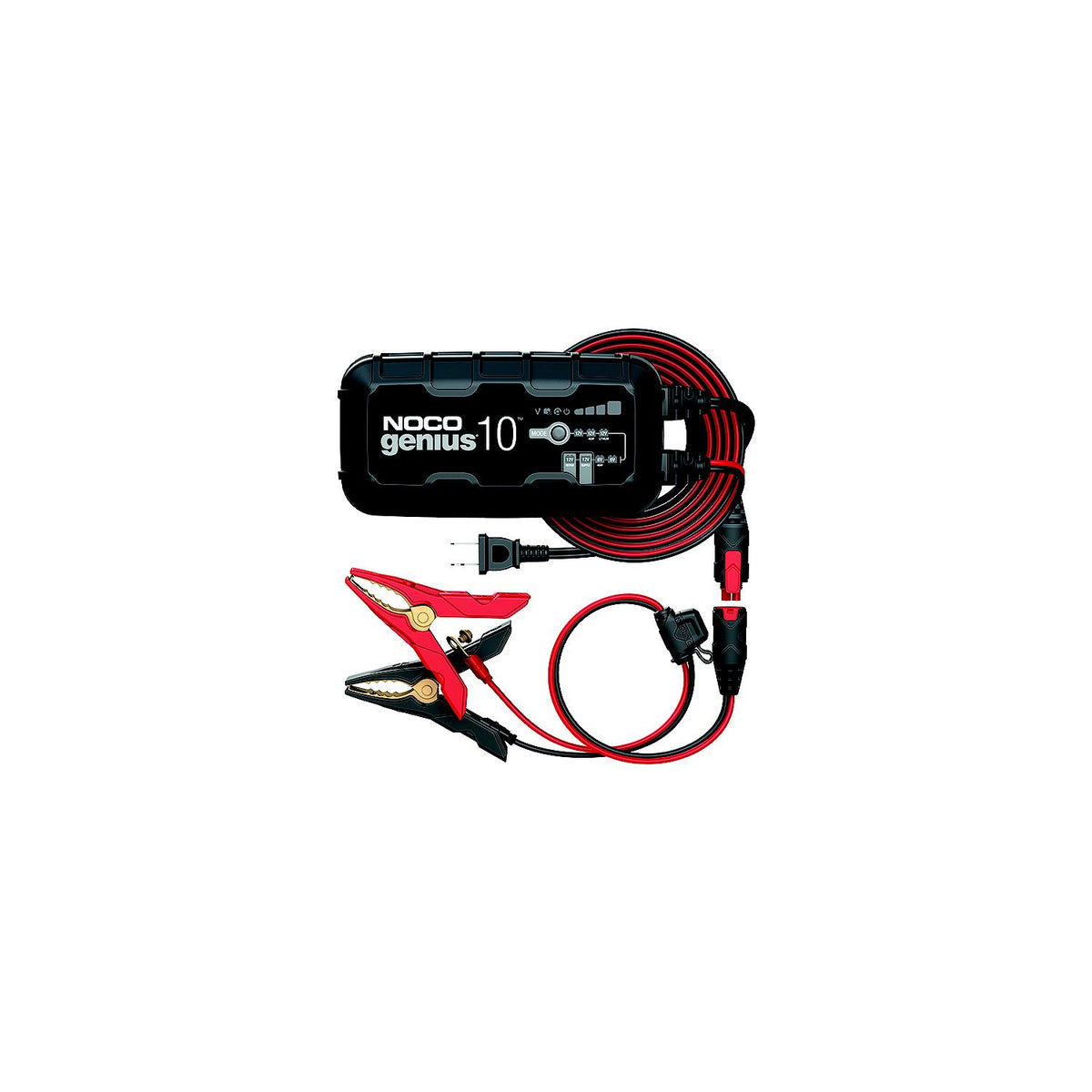 Noco Genius GENIUS10 Battery Charger And Maintainer, 10 Amp