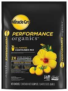 Miracle-Gro 45606300 All Purpose Container Mix, 6 qt Bag, Pack of 8
