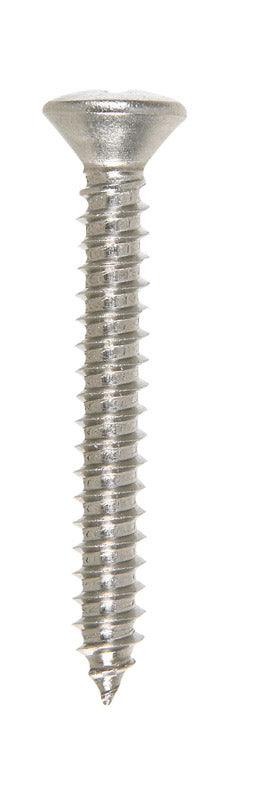 HILLMAN No. 10 X 1-1/2 in. L Phillips Oval Head Sheet Metal Screws 100 pk