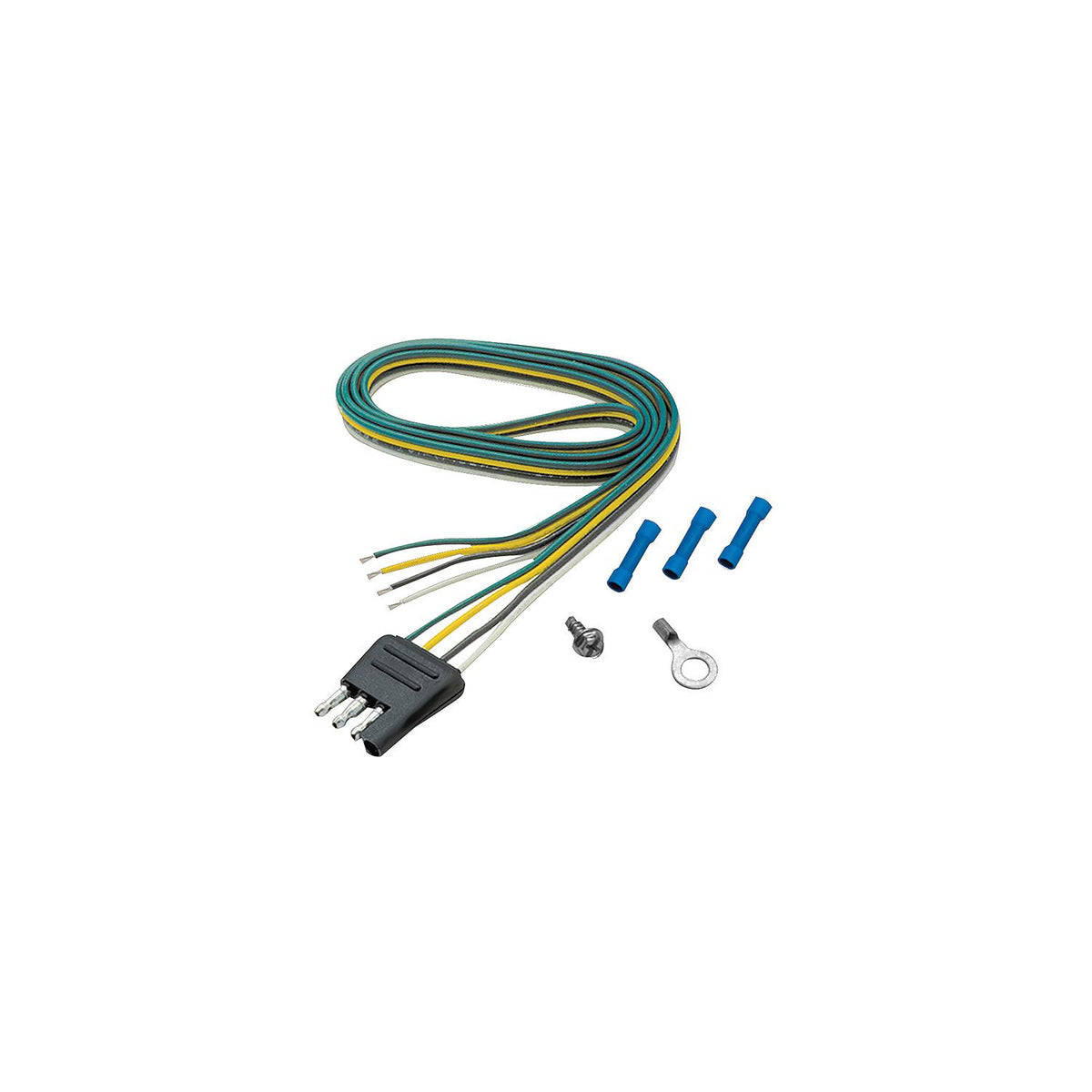 4-Way Flat Connector 12″Trailer Side