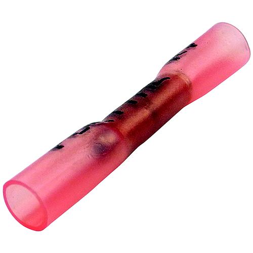 FulTyme RV Crimp 'N Seal Butt Splice Heat Shrink, 22-18 Ga. Red, 3/Pk