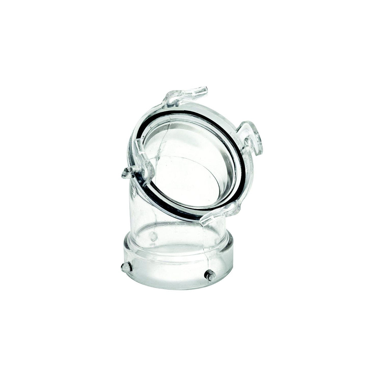 FulTyme RV 5994 Clear Hose Adapters45° w/ 3" Bay Lug