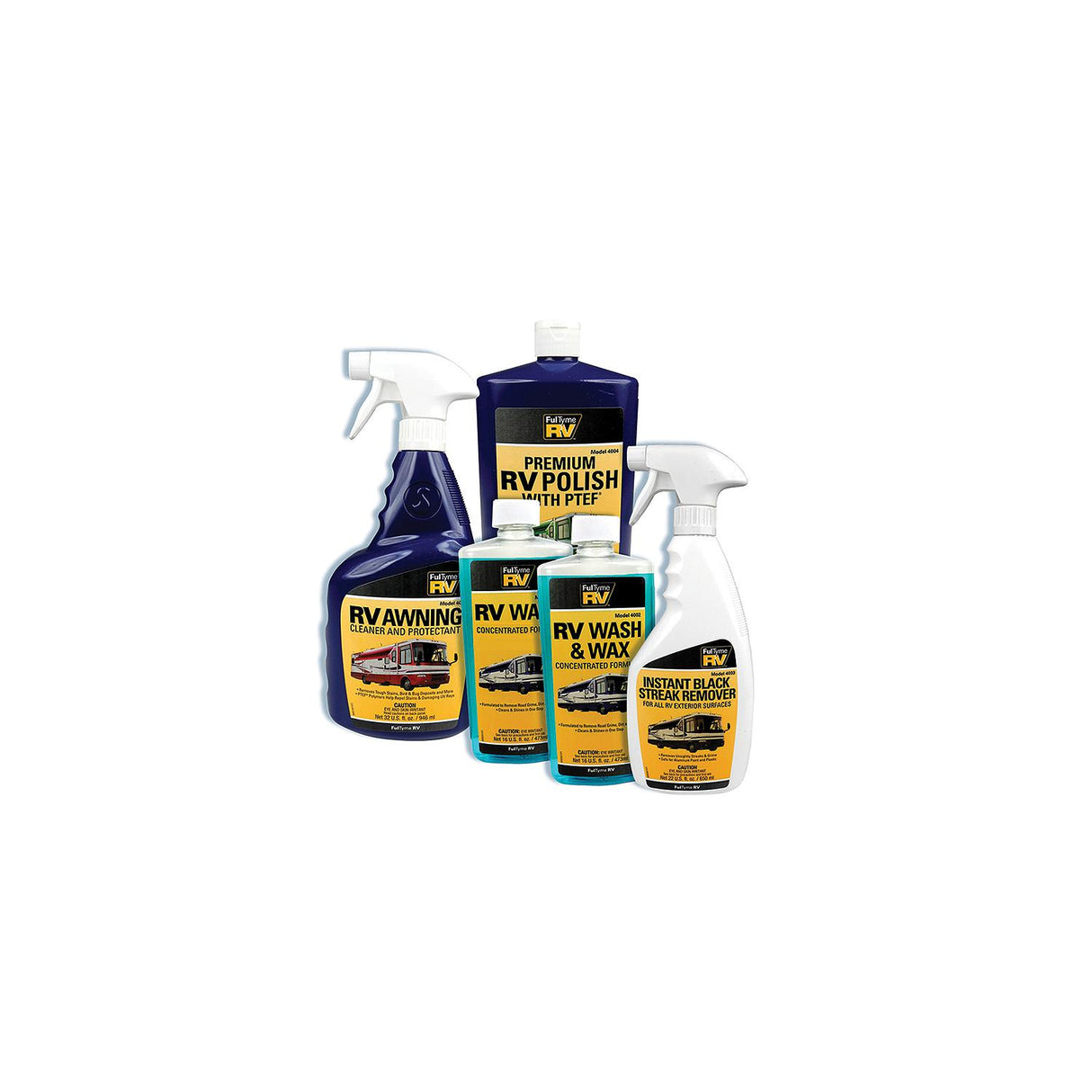 Fultyme RV 6060 Cleaner Chemical Starter Kit 5 pc.