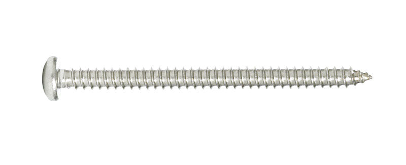 HILLMAN No. 10 X 2-1/2 in. L Phillips Pan Head Sheet Metal Screws 50 pk