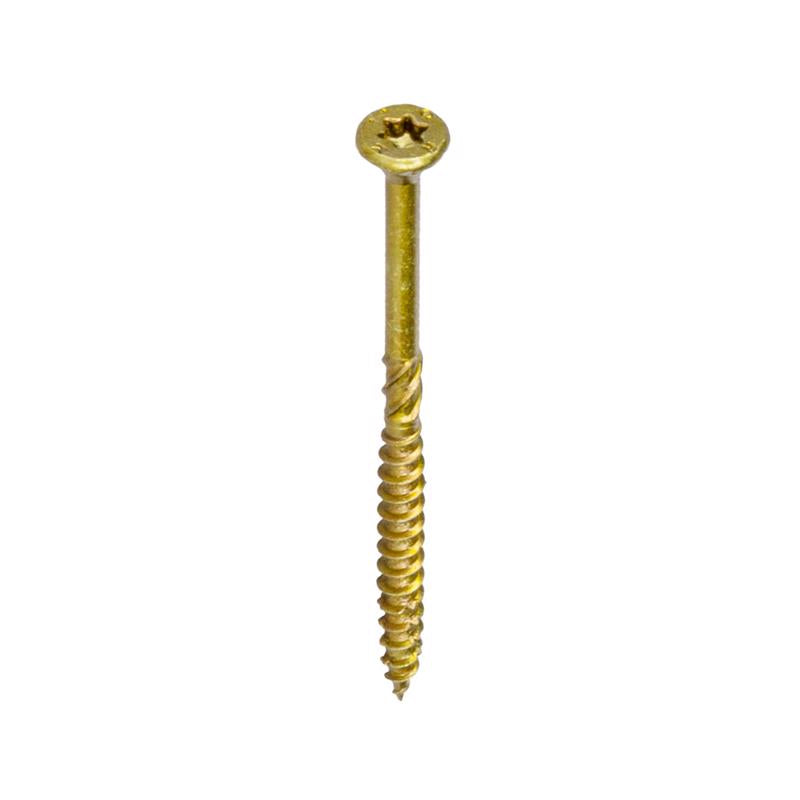GRK Fasteners No. 10 X 4-3/4 in. L Star Climatek W-Cut Multi-Purpose Screws 50 pk