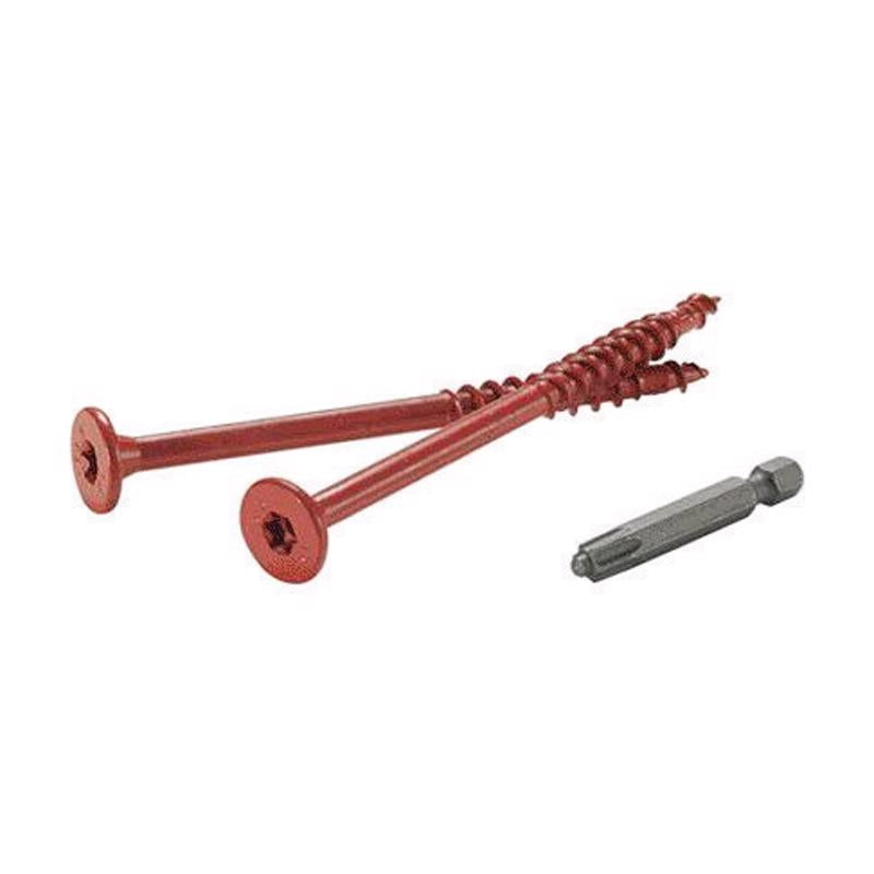 FastenMaster FlatLok No. 14 each X 4 in. L Torx Ttap Epoxy Coarse Wood Screws 50 pk