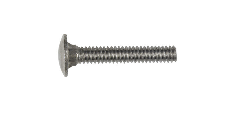 HILLMAN 1/4 in. X 1-1/2 in. L Stainless Steel Carriage Bolt 50 pk