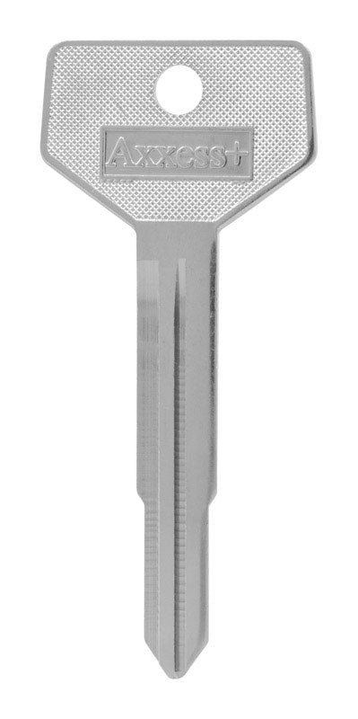 HILLMAN KeyKrafter Automotive Key Blank 32 Double For GM Silver, Pack of 4