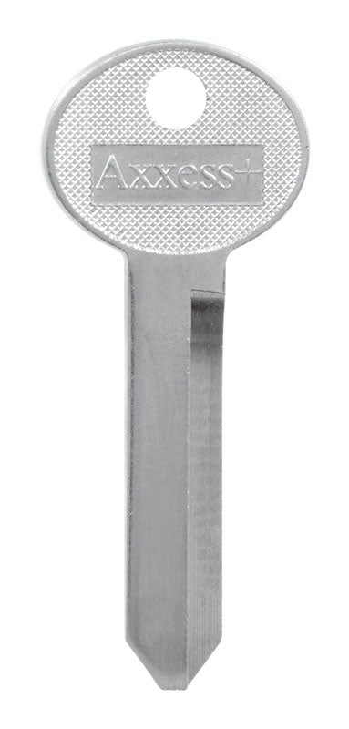 HILLMAN KeyKrafter Automotive Key Blank 21 Double For Ford Silver, Pack of 4