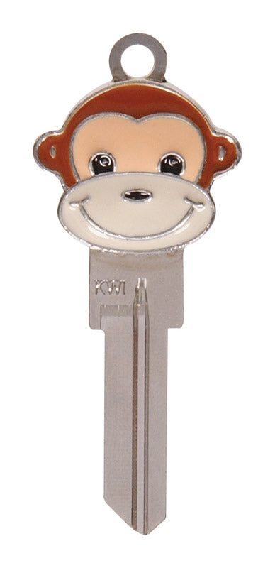 HILLMAN 3D Keys House/Office Universal Key Blank KW1 Single For Universal, Pack of 4