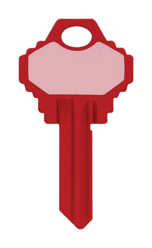 HILLMAN Write-On-It House/Padlock Universal Key Blank SC1 Single, Pack of 8