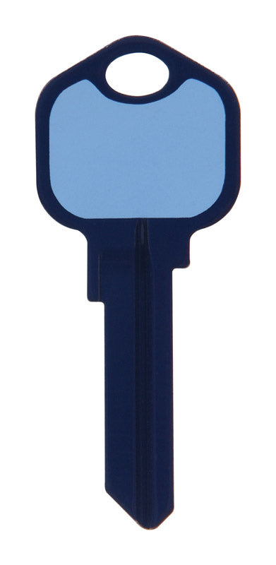 HILLMAN Write-On-It House/Padlock Universal Key Blank KW1/10 Single, Pack of 8