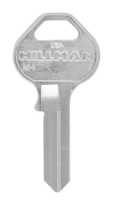 HILLMAN Padlock Universal Key Blank Single, Pack of 10