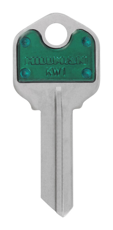 HILLMAN ColorPlus House/Office Key Blank Single, Pack of 5