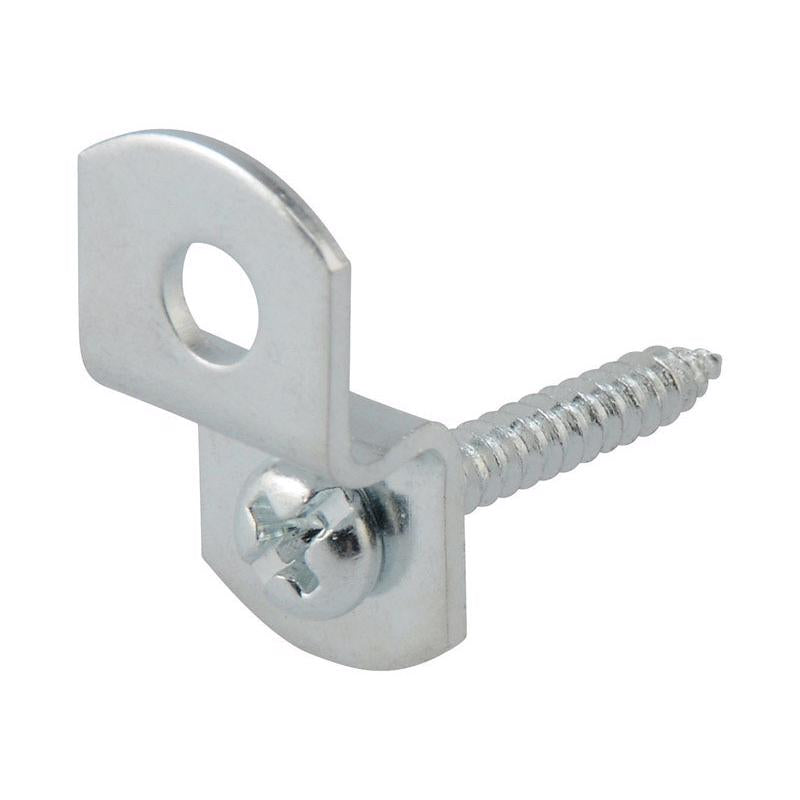 HILLMAN OOK Zinc Silver Mirror Holder Clip 20 lb 4 pk, Pack of 12