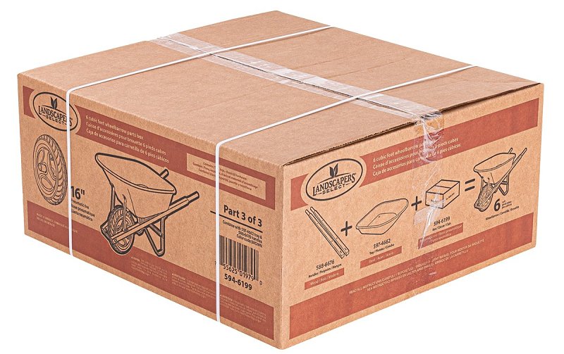 Landscapers Select 34570 Wheelbarrow Part, For: 6 cu-ft Steel Wheelbarrow Kit