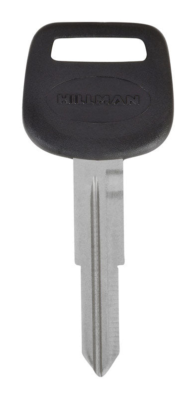HILLMAN Traditional Key Automotive Key Blank Double For Toyota Black/Silver, Pack of 5