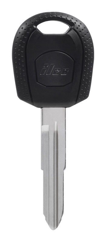 HILLMAN Traditional Key Automotive Key Blank Double For Kia Black/Silver, Pack of 5