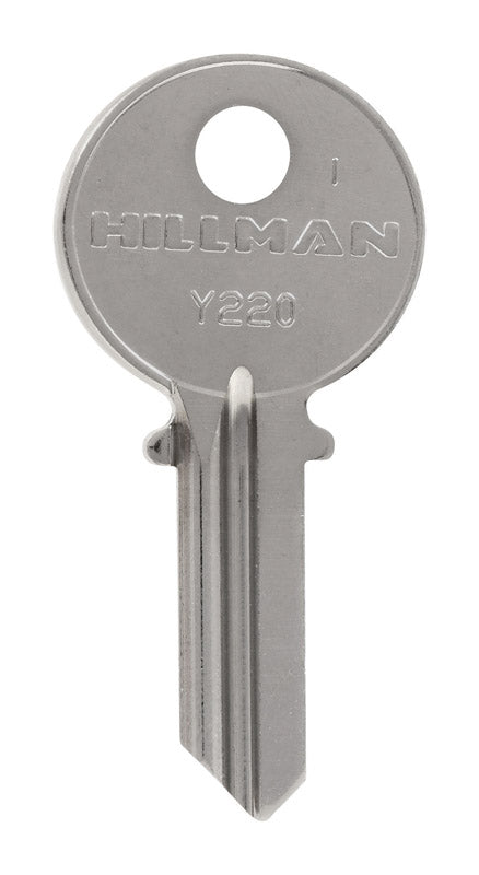 HILLMAN Traditional Key House/Office Universal Key Blank Single, Pack of 10