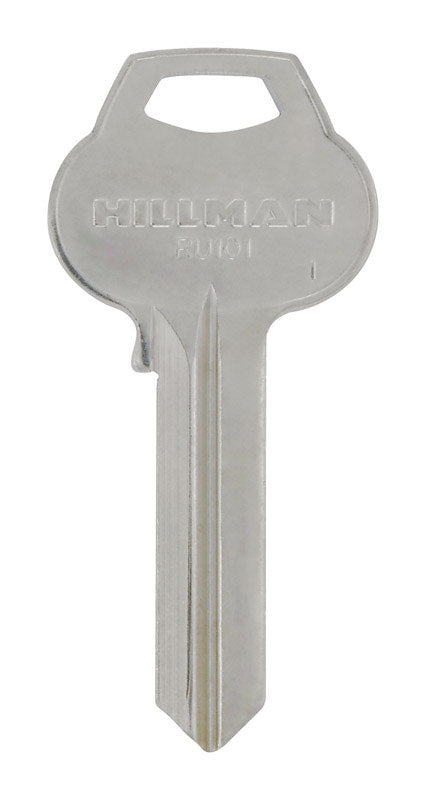 HILLMAN Traditional Key House/Office Universal Key Blank Single, Pack of 10