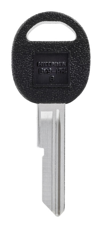 HILLMAN Traditional Key Automotive Key Blank Single For GM Silver, Pack of 5