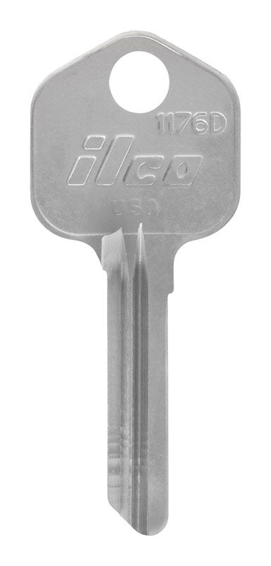 HILLMAN Traditional Key House/Office Universal Key Blank Single, Pack of 10