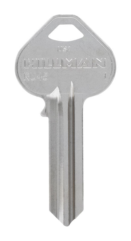 HILLMAN Traditional Key House/Office Universal Key Blank Single, Pack of 10