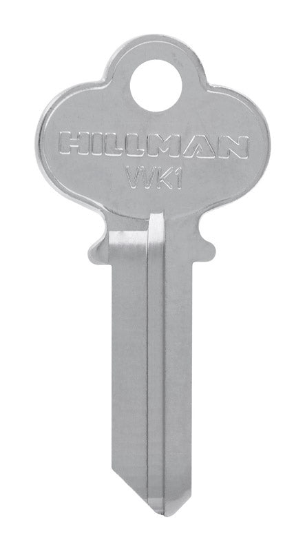HILLMAN Traditional Key House/Office Universal Key Blank Single, Pack of 10