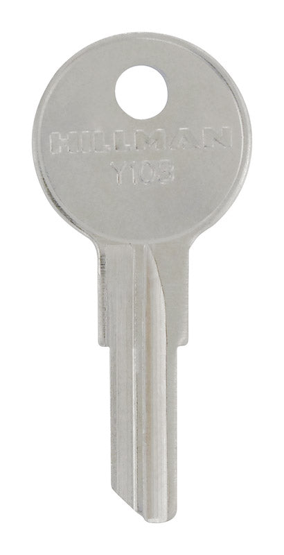 HILLMAN Traditional Key House/Office Universal Key Blank Single, Pack of 10