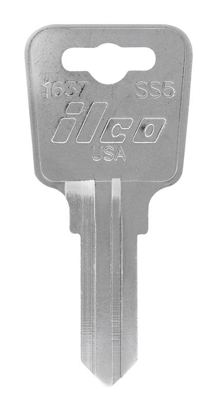HILLMAN Traditional Key House/Office Universal Key Blank Double, Pack of 10