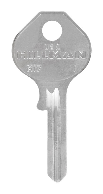 HILLMAN Traditional Key House/Office Padlock Key Blank Single, Pack of 10
