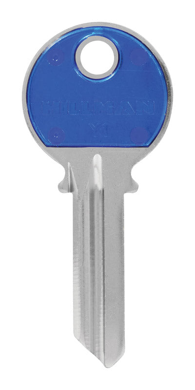 HILLMAN ColorPlus Traditional Key House/Office Key Blank Single, Pack of 5