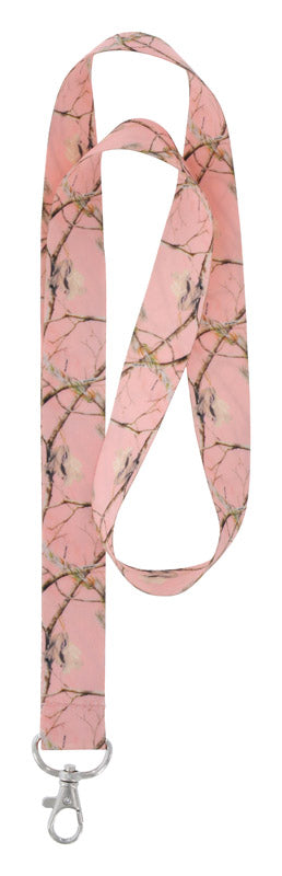HILLMAN Polyester Pink Decorative Key Chain Lanyard, Pack of 6