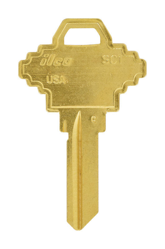 HILLMAN Traditional Key House/Office Universal Key Blank Single, Pack of 10