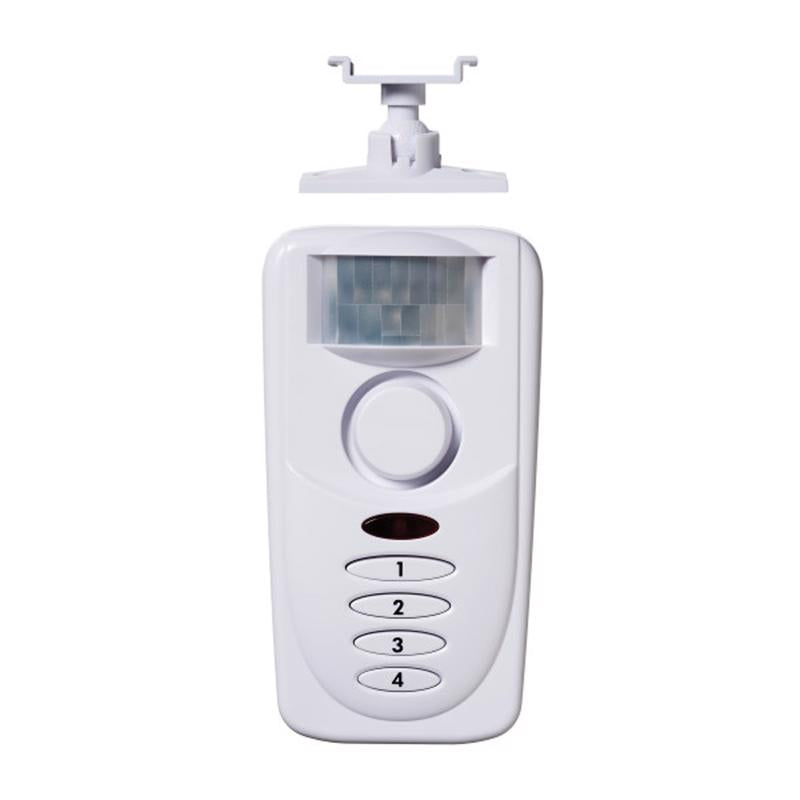 Sabre White Plastic Motion Sensor Alarm