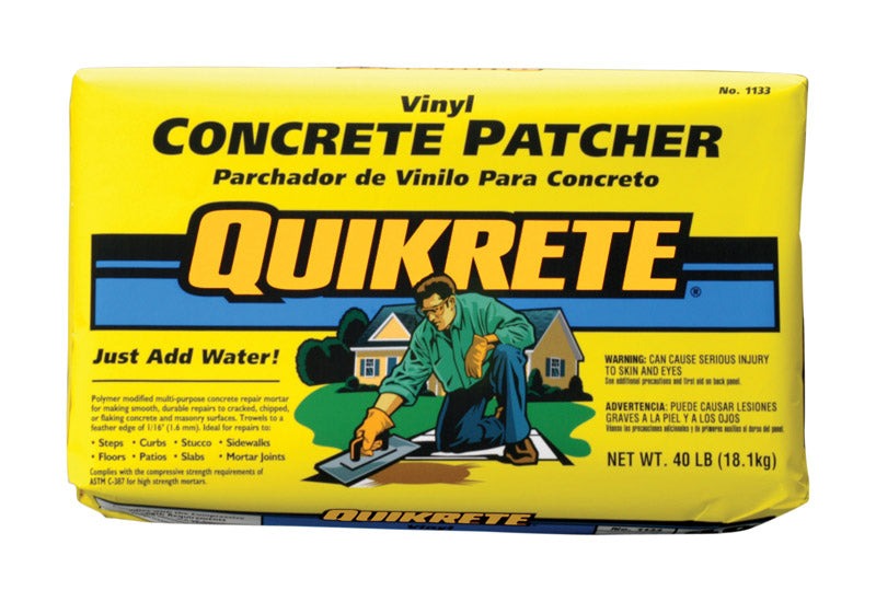 Quikrete Concrete Patch and Repair 40 lb Gray
