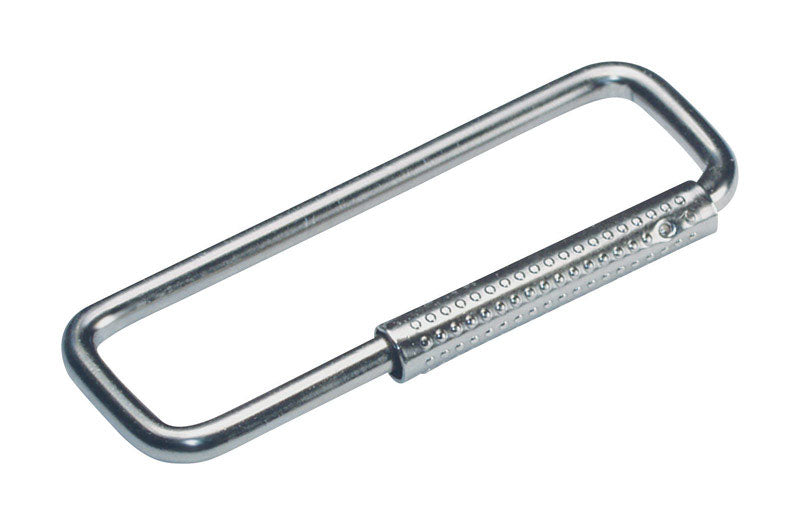 HILLMAN Metal Silver Split Rings/Cable Rings Key Ring, Pack of 50