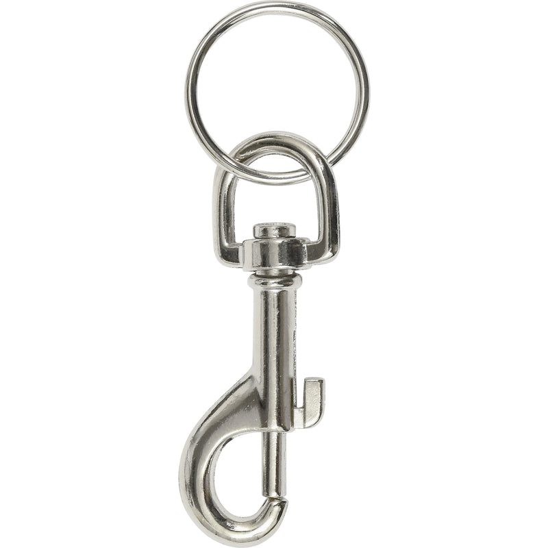 HILLMAN Metal Silver Hook, Pack of 30