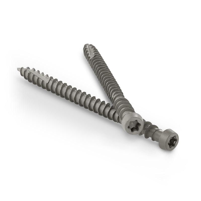 Starborn Pro Plug No. 10 X 2 in. L Star Star Head Deck Screws 375 pk, Pack of 4