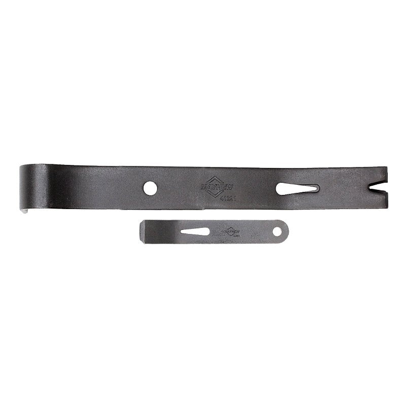 Mayhew 98604 Mini Utility Bar Set, 2-Piece, Steel, Black-Oxide