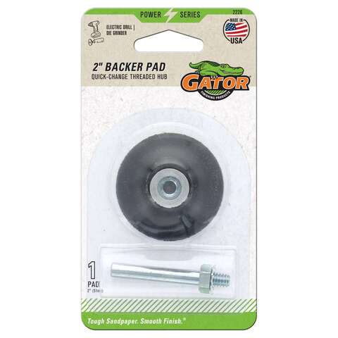 Gator Power Series 2 in. D Resin Backing Pad 25000 rpm 1 pc