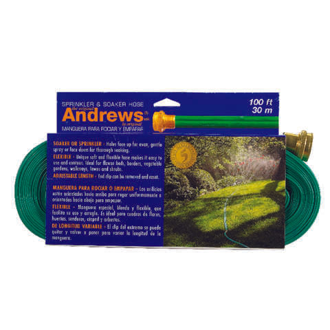 Andrews 1 in. D X 100 ft. L Medium Duty Sprinkler/Soaker Hose