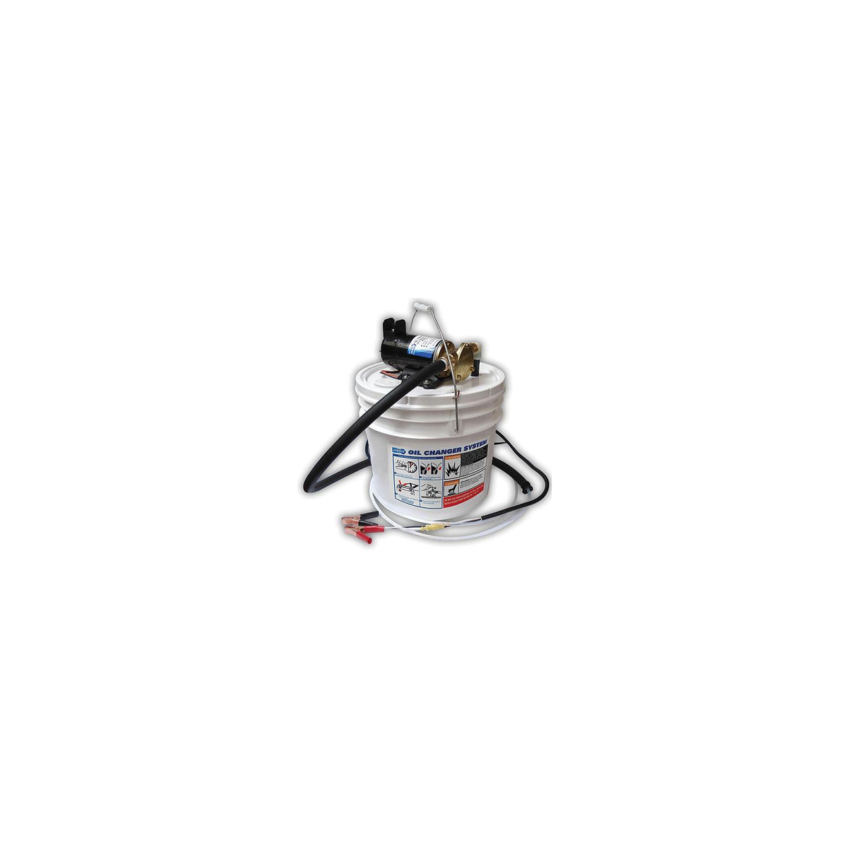 Jabsco 17800-2000 12V Heavy Duty 14 Quart ″Porta Quick″ Oil Changer