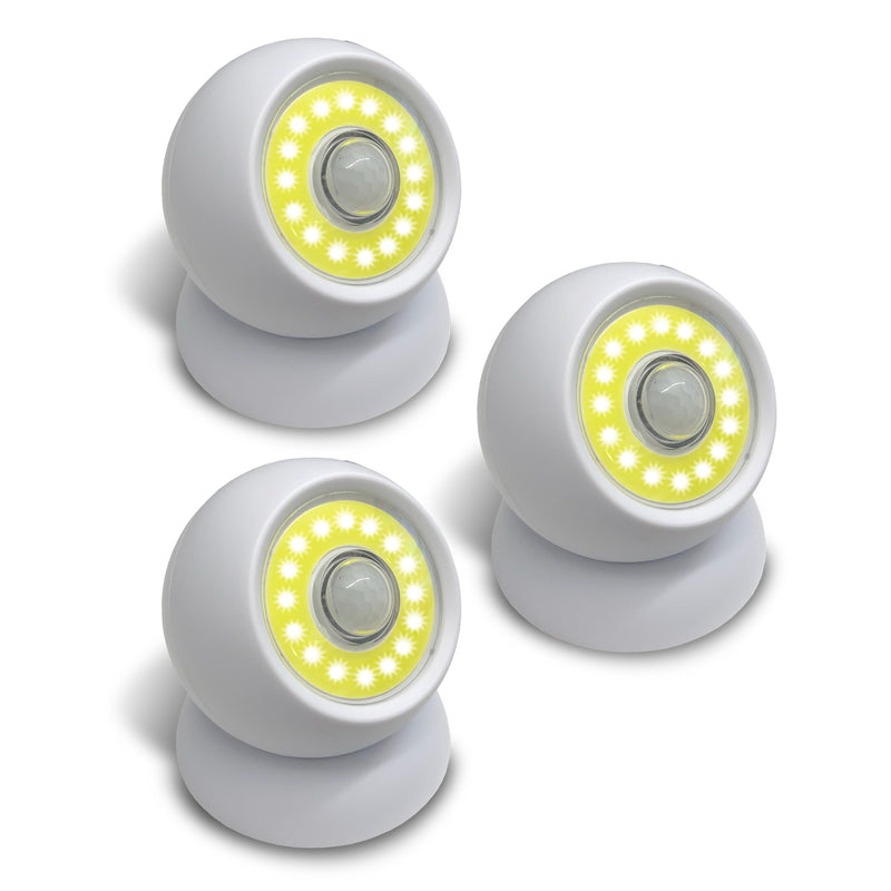 Bell & Howell As Seen On TV 2.95 in. L White Battery Powered LED Accent Light 200 lm