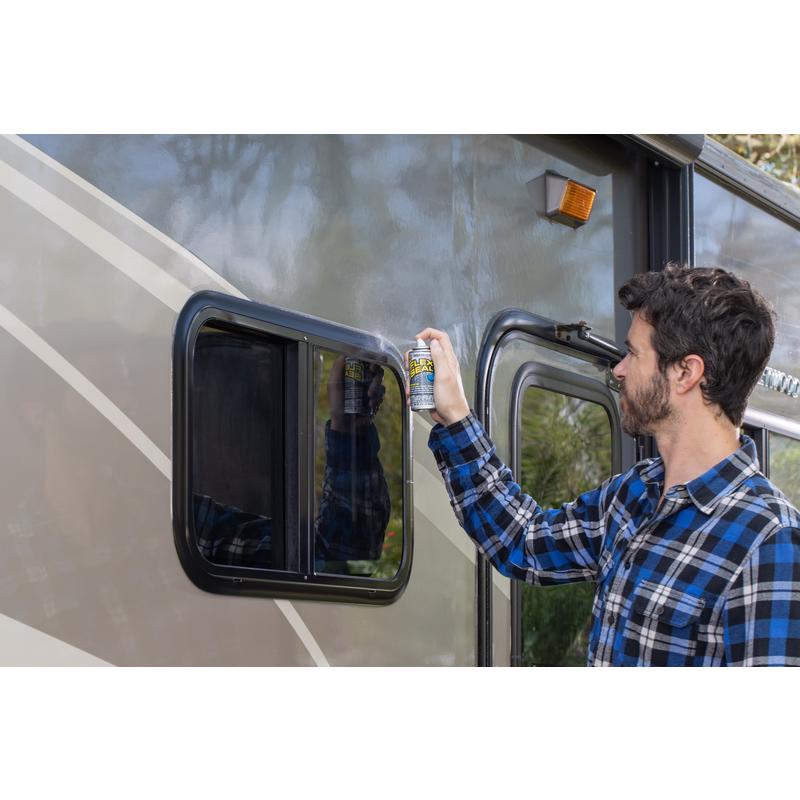 Flex Seal Family of Products Flex Seal MINI Clear Rubber Spray Sealant 2 oz, Pack of 12