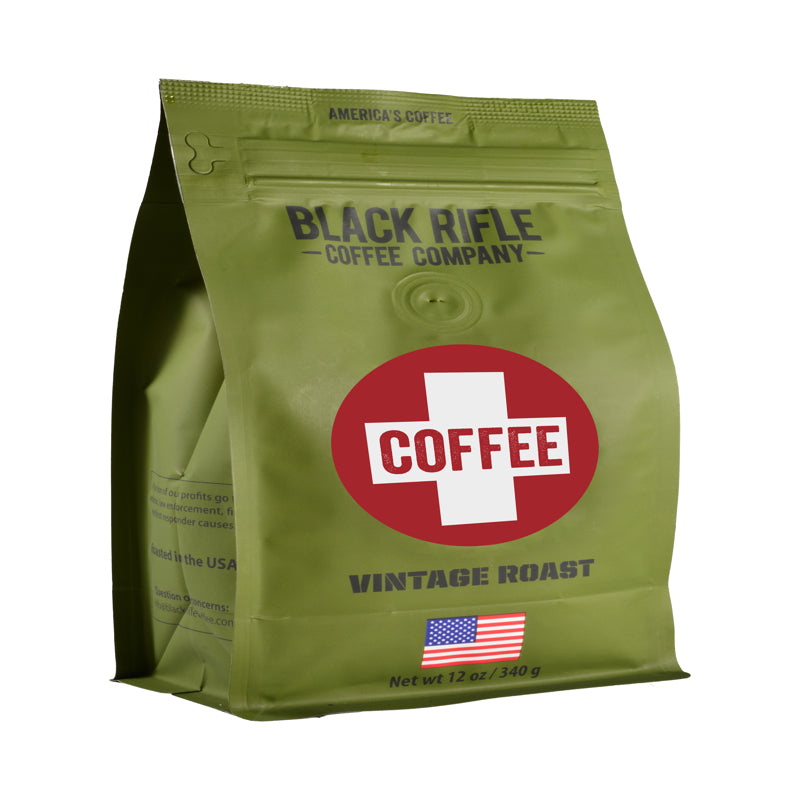 Black Rifle Coffee Company Vintage Roast Ground Coffee 1 pk, Pack of 6