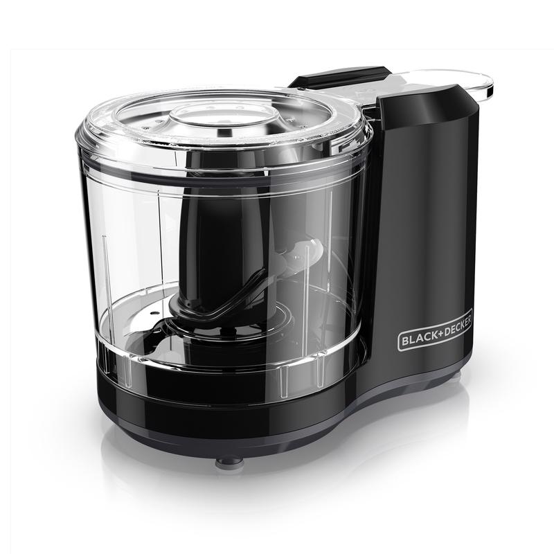 Black+Decker Black 1.5 cups Food Chopper 70 W, Pack of 2