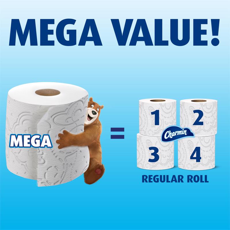 Charmin Ultra Soft Toilet Paper 6 Rolls 244 sheet, Pack of 4