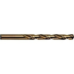 Irwin 63121 Jobber Drill Bit, 21/64 in Dia, 4-5/8 in OAL, Spiral Flute, 21/64 in Dia Shank, Cylinder Shank, Pack of 6